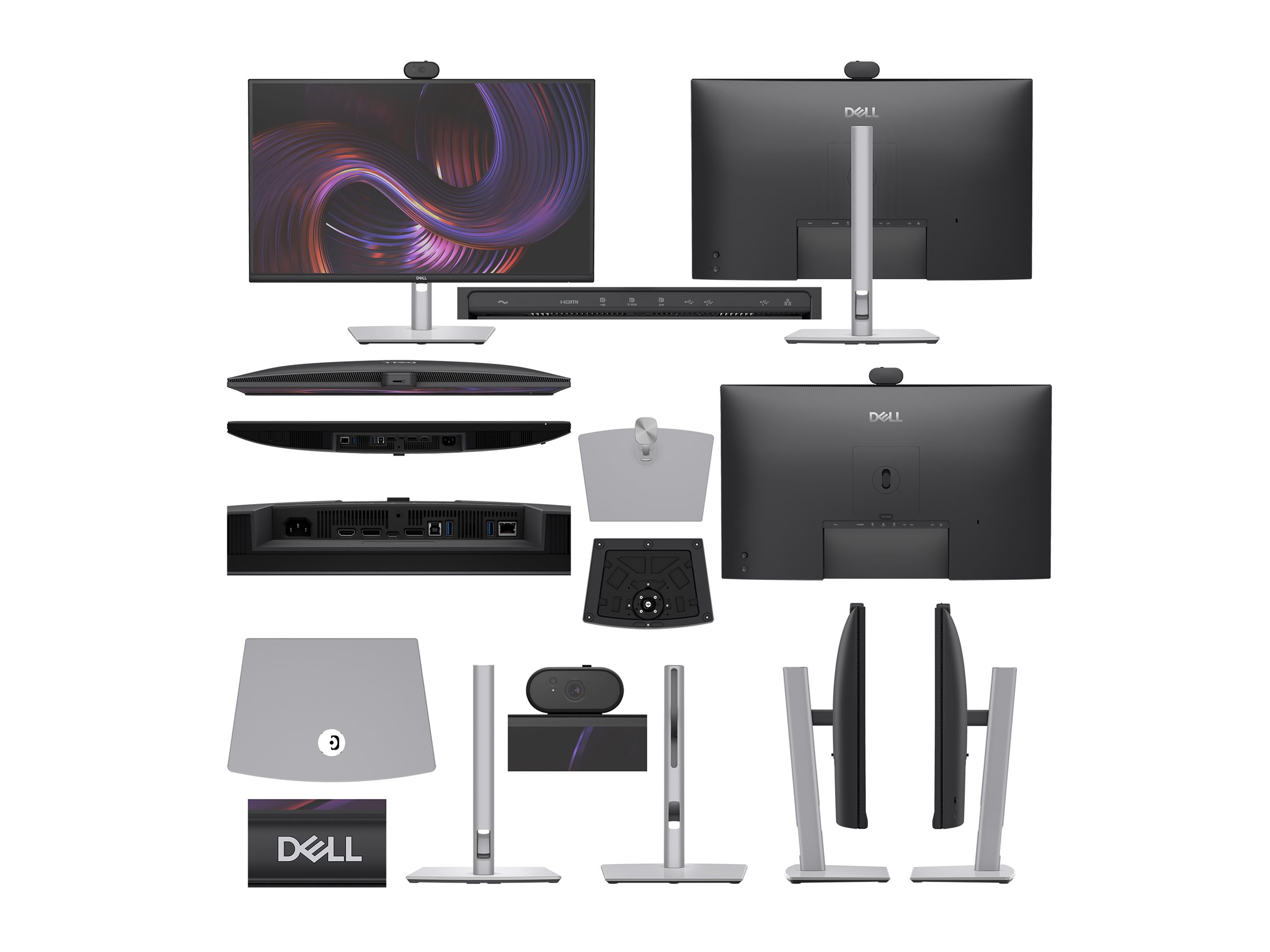Dell Pro P P2726DEV - LED-Monitor - 68.47 cm (27") - 2560 x 1440 QHD @ 100 Hz - IPS - 350 cd/m² - 1500:1 - 5 ms - HDMI - DisplayPort - USB-C - Schwarz - mit 3 Jahre erweiterter Austauschservice und Premium-Paneelaustausch