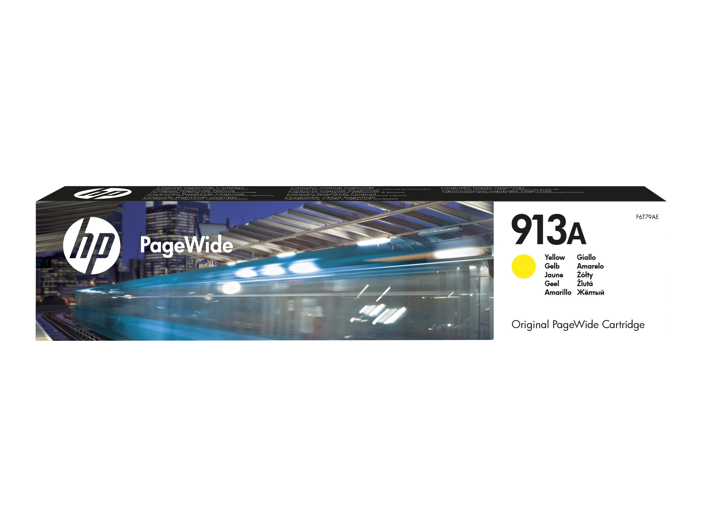 HP Tintenpatrone No 913A gelb f. PageWide 3000 Seiten - für PageWide 352 - MFP 377; PageWide Managed MFP P57750 - P55250; PageWide Pro 452 - 477 - 552