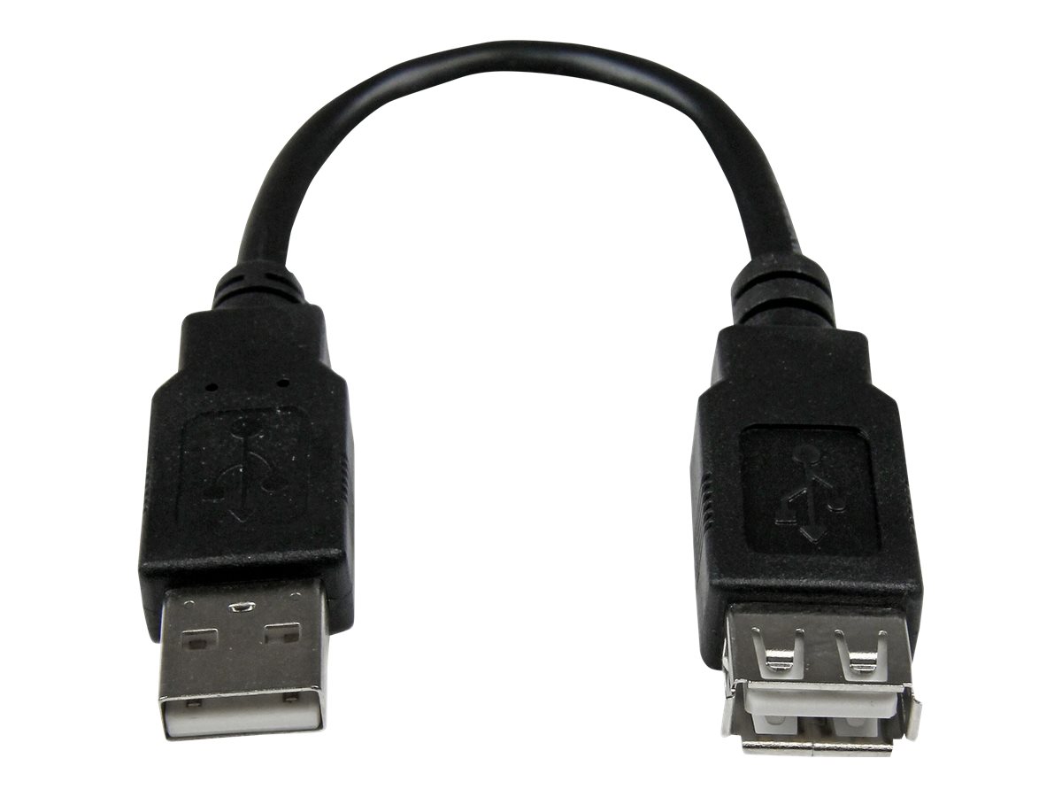 USB 2.0 USB-A Verlängerungskabel 15cm Stecker auf Buchse - Schwarz - zu USB (W) - USB 2.0 - 15 cm - Schwarz - für P/N: 35FCREADBU3 - MSDREADU2OTG - SU2DUPERA11 - USB56KEMH2 - USBDUP15 - USBDUPE115 - USBDUPE17 USB 2.0 USB-A Verlängerungskabel 15cm Stecker auf Buchse - Schwarz - zu USB (W) - USB 2.0 - 15 cm - Schwarz - für P/N: 35FCREADBU3 - MSDREADU2OTG - SU2DUPERA11 - USB56KEMH2 - USBDUP15 - USBDUPE115 - USBDUPE17