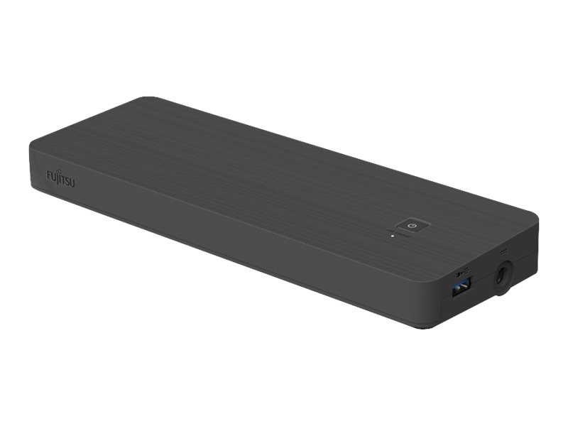 Fujitsu Port Replicator - USB-C / Thunderbolt 4 - 2 x DP - HDMI - 1GbE - 170 Watt - für LIFEBOOK E4412 - E4512 - E5413 - E5513 - U5313 - U7313 - U7613 - U9313 - U9413; LIFEBOOK E4 Series Fujitsu Port Replicator - USB-C / Thunderbolt 4 - 2 x DP - HDMI - 1GbE - 170 Watt - für LIFEBOOK E4412 - E4512 - E5413 - E5513 - U5313 - U7313 - U7613 - U9313 - U9413; LIFEBOOK E4 Series