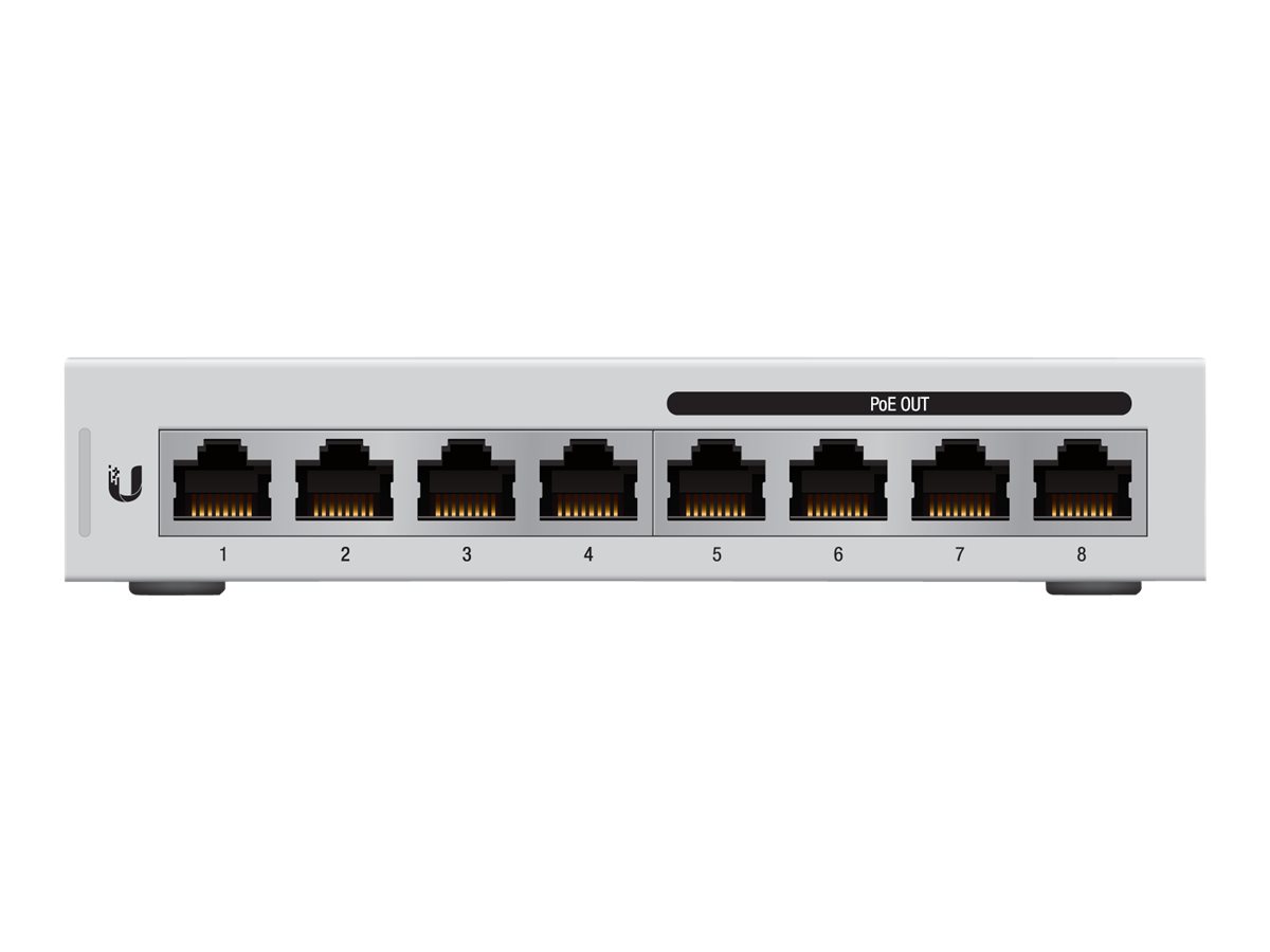 Ubiquiti UniFi Switch US-8-60W - Switch - managed - 4 x 10/100/1000 + 4 x 10/100/1000 (PoE) - Desktop - PoE Ubiquiti UniFi Switch US-8-60W - Switch - managed - 4 x 10/100/1000 + 4 x 10/100/1000 (PoE) - Desktop - PoE