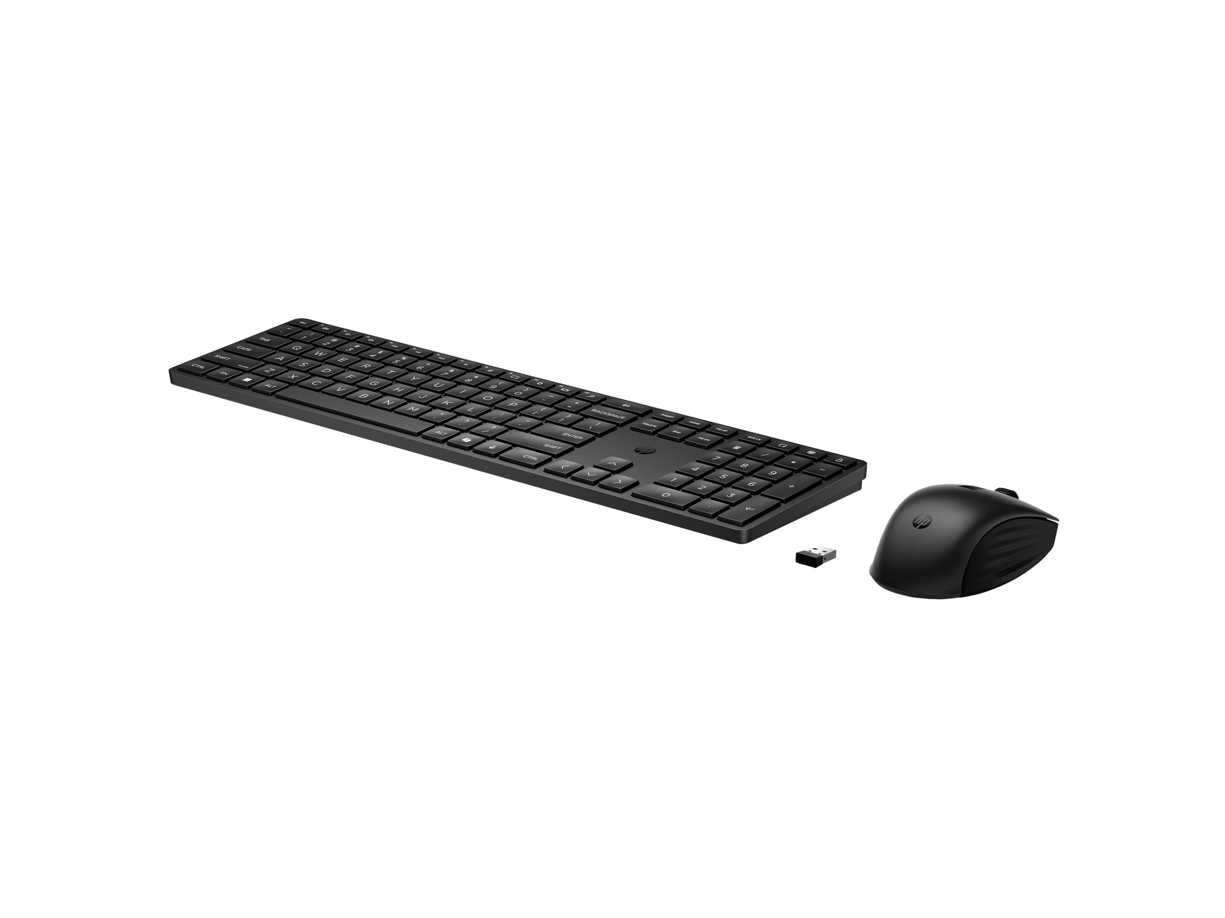 HP 655 - Tastatur-und-Maus-Set - 100% - full size - kabellos - 2.4 GHz - Deutsch - Schwarz - Smart Buy HP 655 - Tastatur-und-Maus-Set - 100% - full size - kabellos - 2.4 GHz - Deutsch - Schwarz - Smart Buy