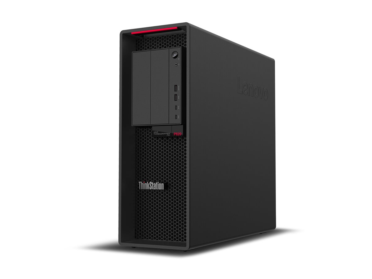 Lenovo ThinkStation P620 30E0 - Tower - 1 x Ryzen - AMD PRO - RAM 64 GB - SSD 1 TB - TCG Opal Encryption - NVMe - RTX 4000 Ada - 1GbE - 10GbE - Win 11 Pro - Monitor: keiner - Tastatur: Deutsch - Business Black - Lenovo TopSeller