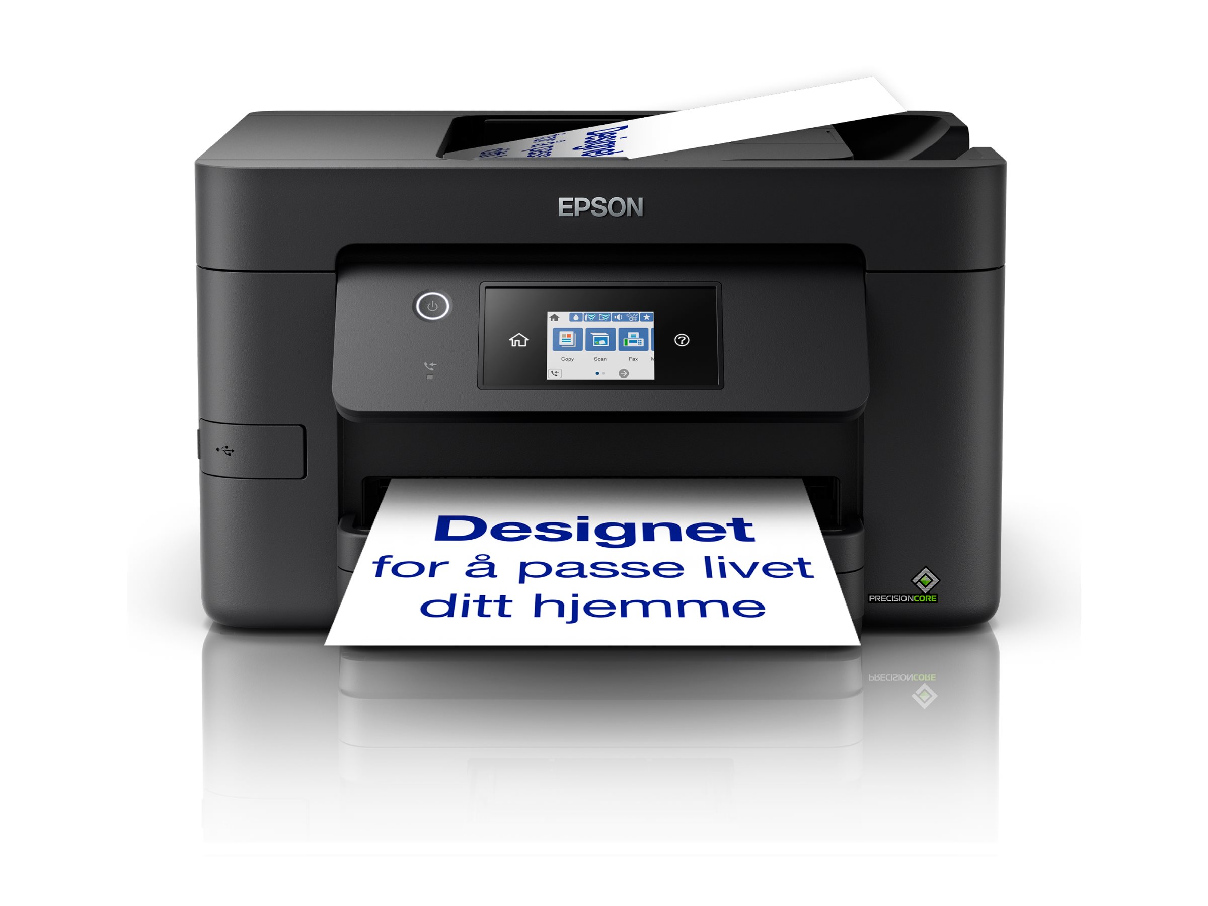 Epson WorkForce Pro WF-3820DWF - Multifunktionsdrucker - Farbe - Tintenstrahl - A4/Legal (Medien) - bis zu 21 Seiten/Min. (Drucken) - 250 Blatt - 33.6 Kbps - USB 2.0 - LAN - Wi-Fi(n) - USB-Host Epson WorkForce Pro WF-3820DWF - Multifunktionsdrucker - Farbe - Tintenstrahl - A4/Legal (Medien) - bis zu 21 Seiten/Min. (Drucken) - 250 Blatt - 33.6 Kbps - USB 2.0 - LAN - Wi-Fi(n) - USB-Host