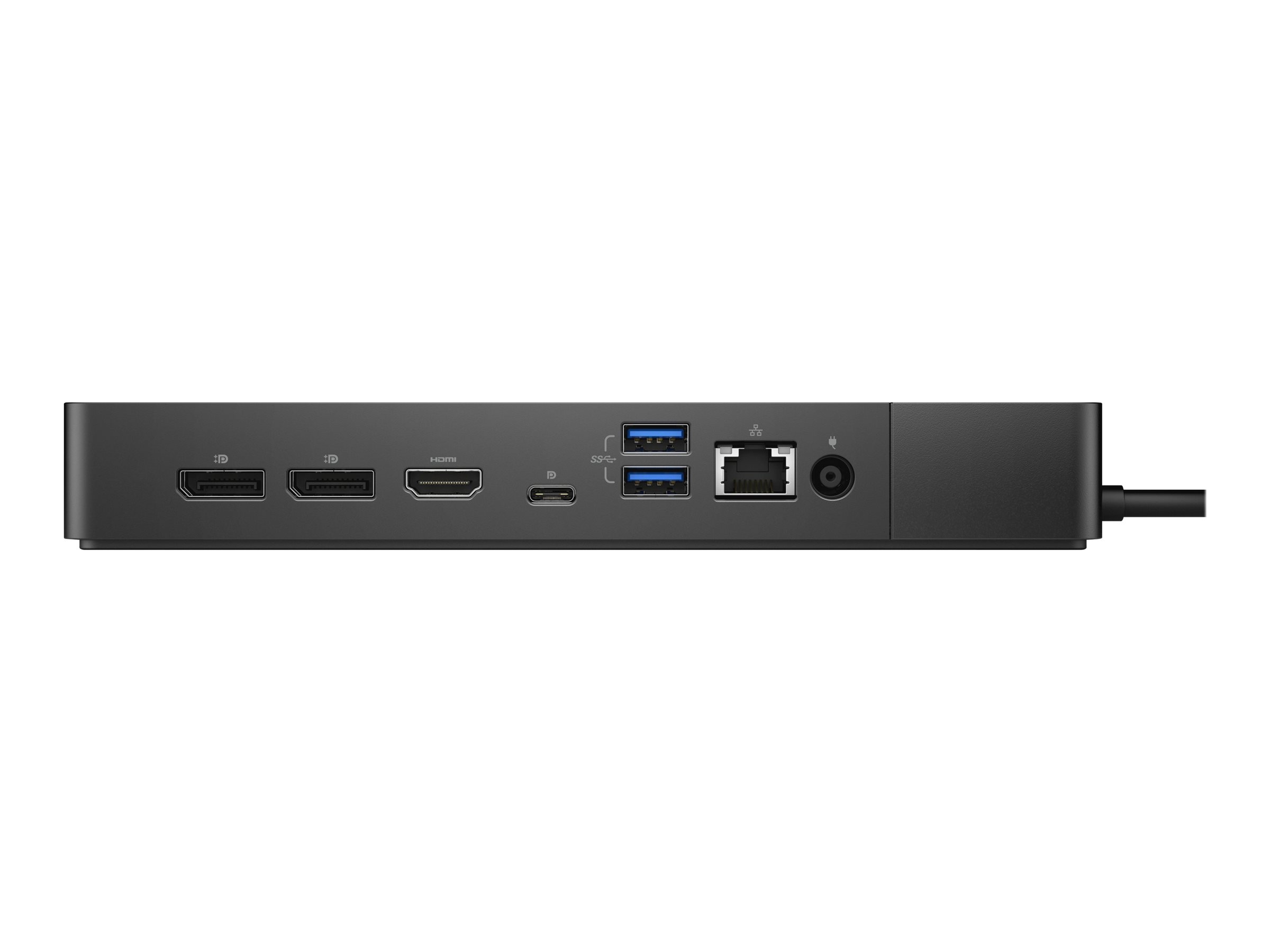 Dell WD19S - Dockingstation - USB-C - HDMI, 2 x DP, USB-C - 1GbE - 180 Watt - mit 3 years Basic Hardware Service with Advanced Exchange
