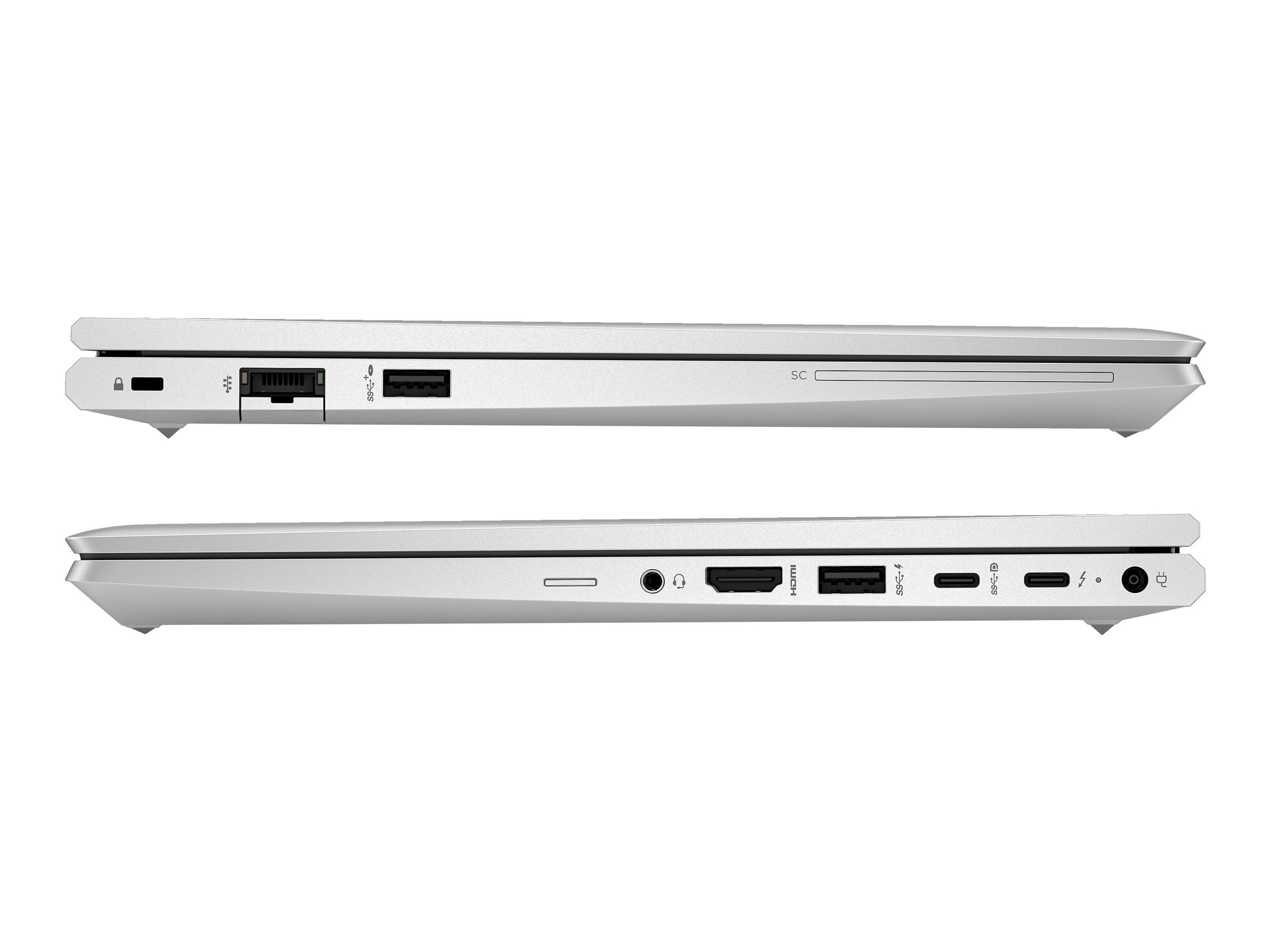 HP EliteBook 640 G10 Notebook - IPS 1920 x 1080 (Full HD) - NFC - Wi-Fi 6E - Pike Silver Aluminium - kbd: Deutsch - mit HP Wolf Pro Security Edition (1 Jahr)