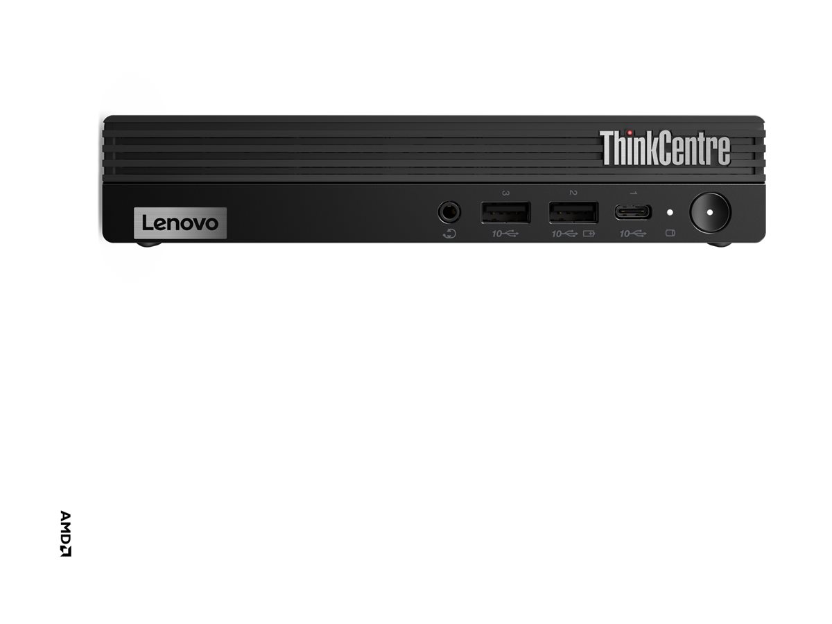 Lenovo ThinkCentre M75q Gen 5 12RQ - Mini - Ryzen 5 Pro 8500GE / 3.4 GHz - RAM 16 GB - SSD 512 GB - TCG Opal Encryption 2 - NVMe - Radeon 740M - 1GbE - Bluetooth 5.3 - Wi-Fi 6 - WLAN: 802.11a/b/g/n/ac/ax - Bluetooth 5.3 - Win 11 Pro - Monitor: keiner - T…