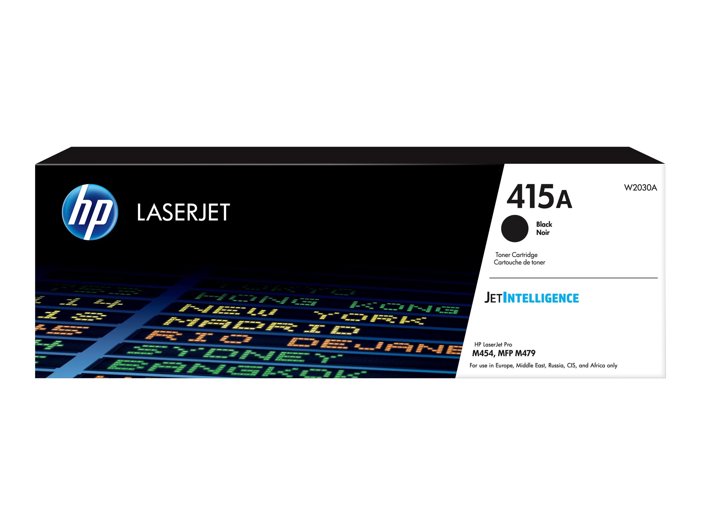 HP 415A - Schwarz - original - LaserJet - Tonerpatrone (W2030A) - für Color LaserJet Enterprise MFP M480; Color LaserJet Managed E45028; LaserJet Managed E45028