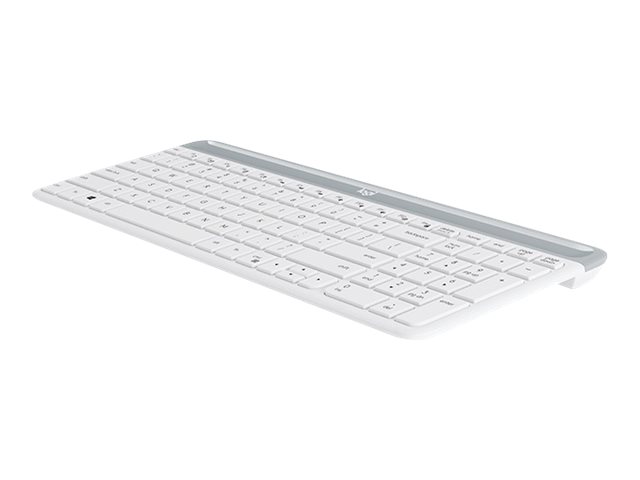 MK470 Slim Wireless Keyboard and Mouse ComboUSB, QWERTZ, Weiß - kabellos - 2.4 GHz - QWERTZ - Deutsch - Off-White