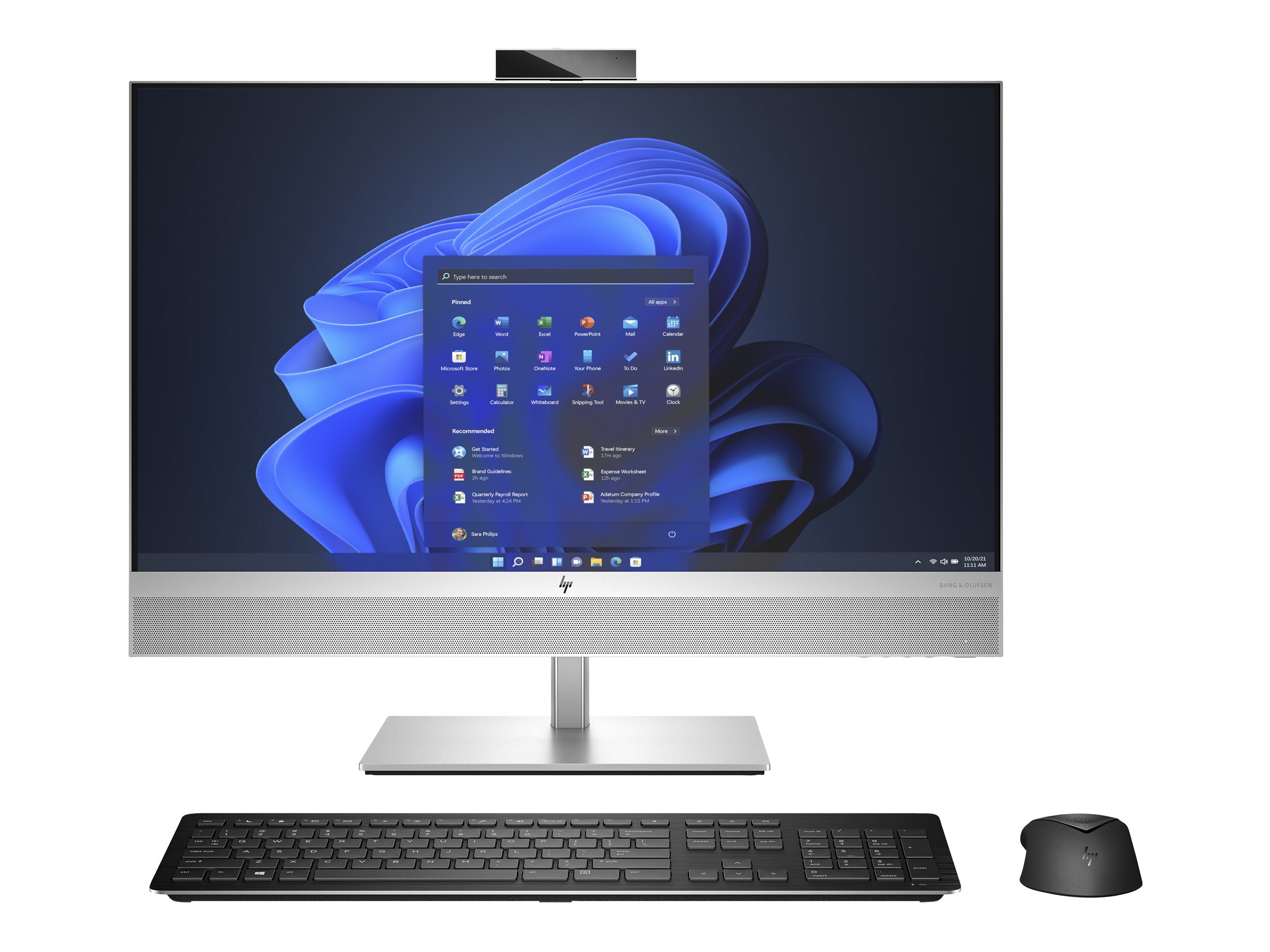 HP EliteOne 870 G9 - All-in-One (Komplettlösung) - - Bluetooth 5.3 - Win 11 Pro - Monitor: LED 68.6 cm (27") 2560 x 1440 (QHD) @ 60 Hz Touchscreen - Tastatur: Deutsch - mit HP Wolf Pro Security Edition (1 Jahr)