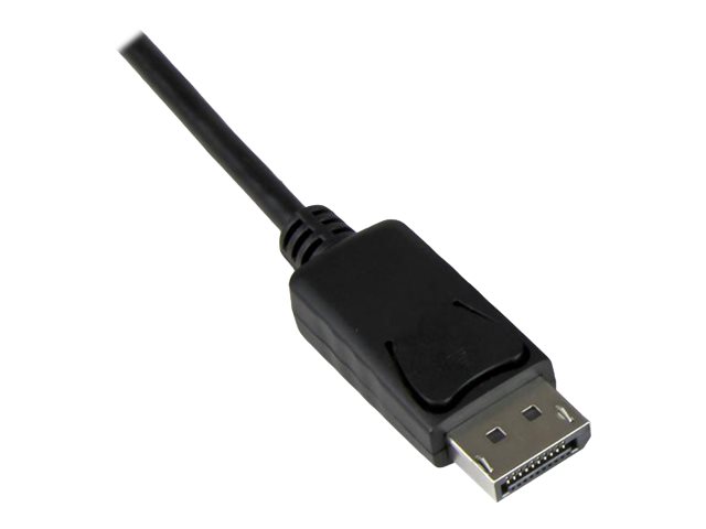 DiskplayPort -> VGA Adapter Kabel 3,0m + Audio - zu 15 pin D-Sub (DB-15) - mini-phone stereo 3.5 mm - Mikro-USB Typ B (nur Strom) - 3 m - Schwarz - für P/N: DK30CH2DEP - DK30CH2DEPUE