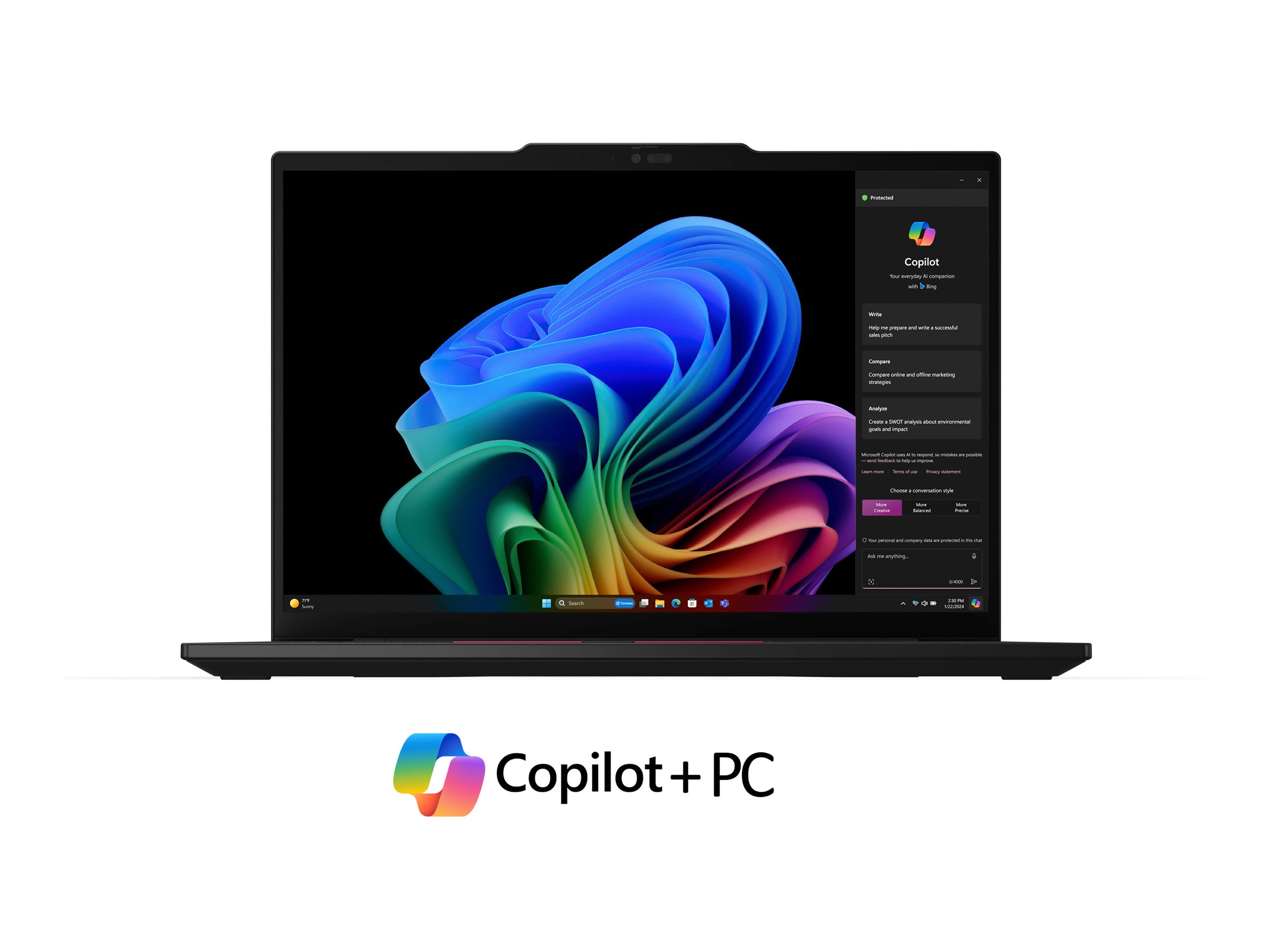 Lenovo ThinkPad T14s Gen 6 21M1 - IPS 1920 x 1200 - Bluetooth - Wi-Fi 7 - 5G-aufrüstbar - Schwarz - kbd: Deutsch - mit 1 Jahr Lenovo Premier Support