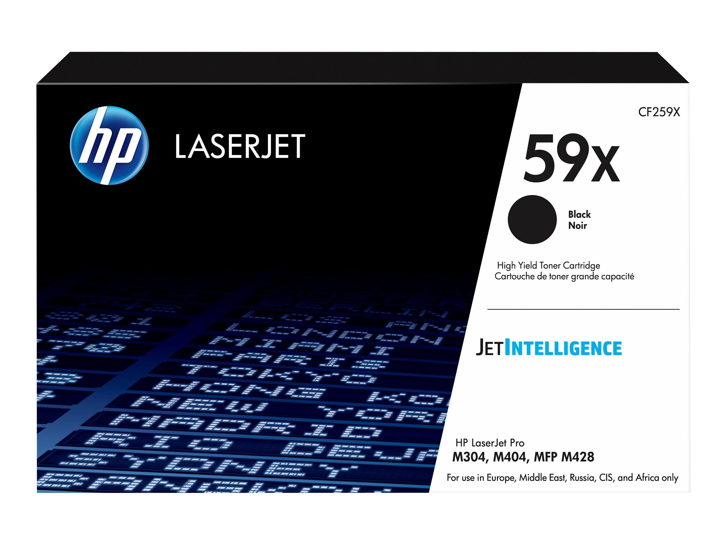 HP 59X - Hohe Ergiebigkeit - Schwarz - original - LaserJet - Tonerpatrone (CF259X) - für LaserJet Pro M304a - M404dn - M404dw - M404n - M428fdw HP 59X - Hohe Ergiebigkeit - Schwarz - original - LaserJet - Tonerpatrone (CF259X) - für LaserJet Pro M304a - M404dn - M404dw - M404n - M428fdw