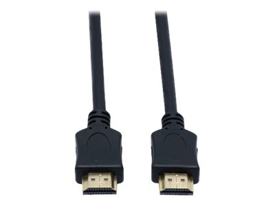 HDMI-Kabel mit Ethernet Highspeed männlich zu HDMI männlich 2 m Schwarz unterstützt 4K 30 Hz - männlich bis HDMI männlich - 2 m - Schwarz - unterstützt 4K 30 Hz (3840 x 2160)