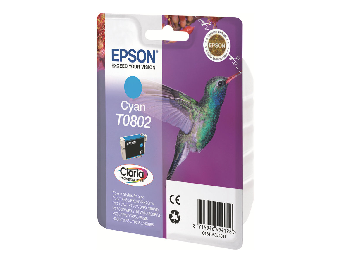 DURABRITE ULTRA INK Cyan - Tintenpatrone - für Stylus Photo P50 - PX650 - PX660 - PX700 - PX710 - PX720 - PX730 - PX800 - PX810 - PX820 - PX830 DURABRITE ULTRA INK Cyan - Tintenpatrone - für Stylus Photo P50 - PX650 - PX660 - PX700 - PX710 - PX720 - PX730 - PX800 - PX810 - PX820 - PX830