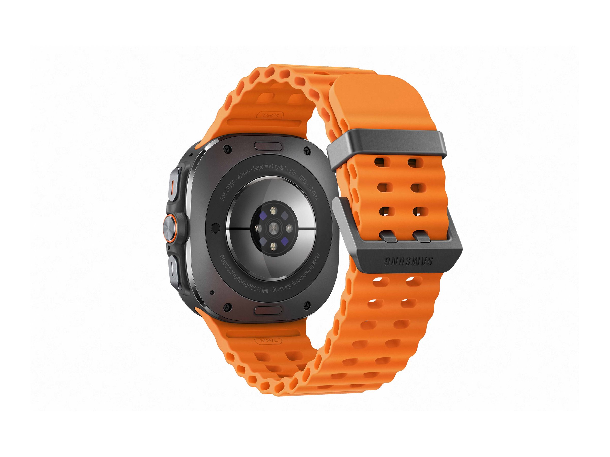 Samsung Galaxy Watch Ultra - 47 mm - titanfarben - 64 GB - LTE - NFC - Bluetooth - Wi-Fi - 4G - 60.5 g