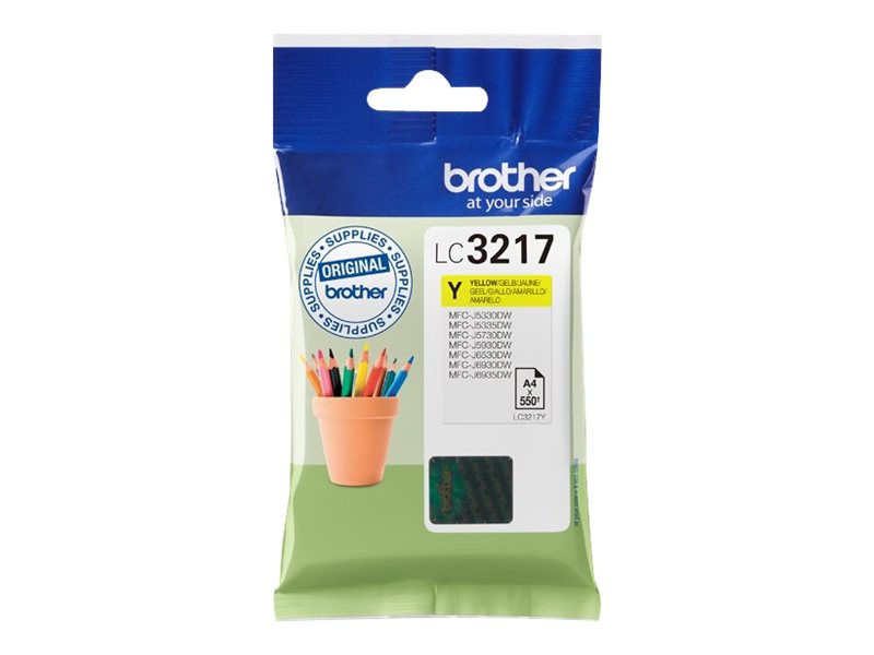Brother LC3217Y - Gelb - Original - Tintenpatrone - für INKvestment Business Smart Plus MFC-J5930; INKvestment Business Smart Pro MFC-J6935