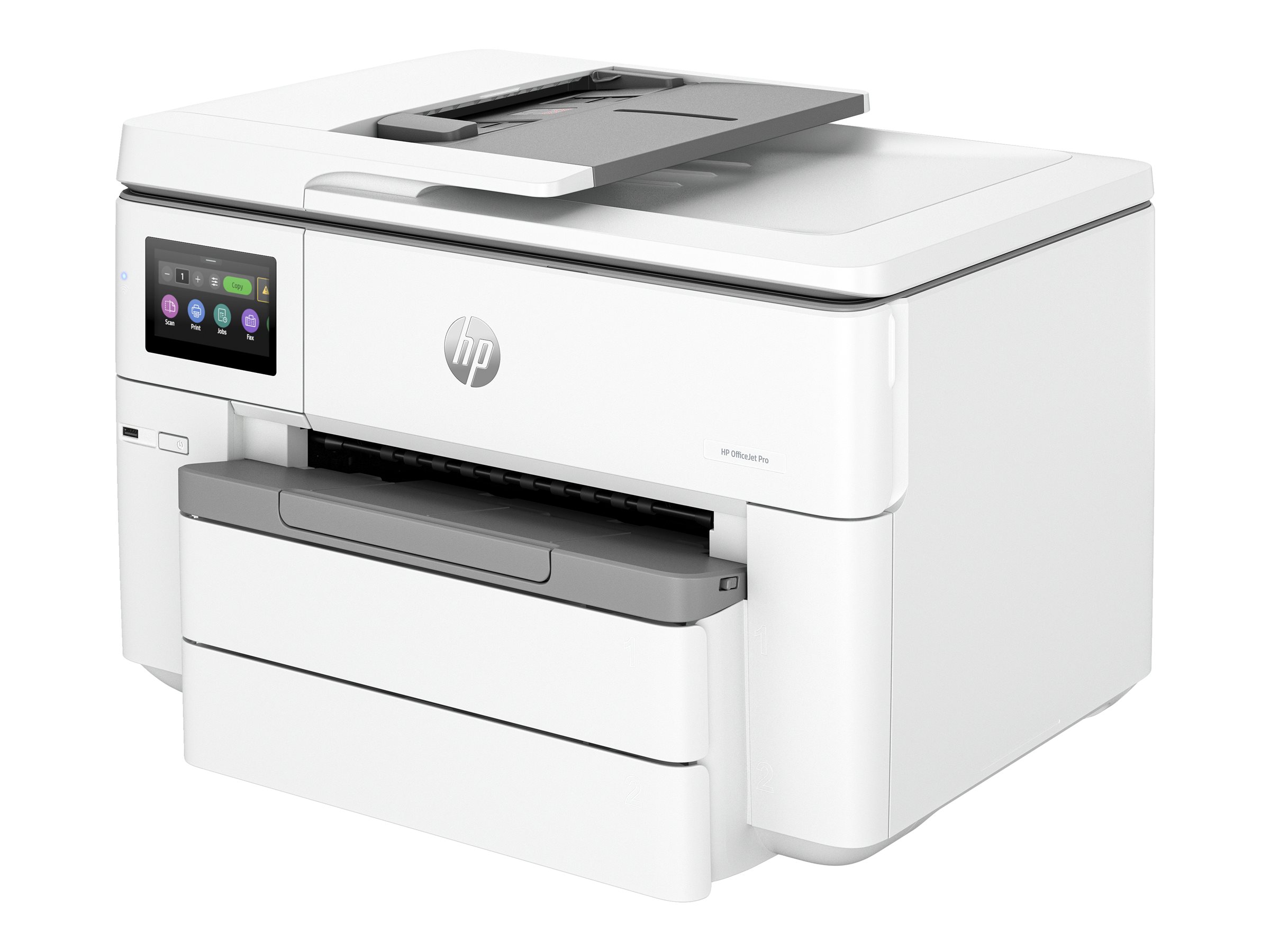 HP Officejet Pro 9730e Wide Format All-in-One - - (Original) - A3 (Medien) - bis zu 18 Seiten/Min. (Kopieren) - bis zu 22 Seiten/Min. (Drucken) - 250 Blatt - USB 2.0 - LAN - Wi-Fi(ac) - USB 2.0-Host - Bluetooth - Cement