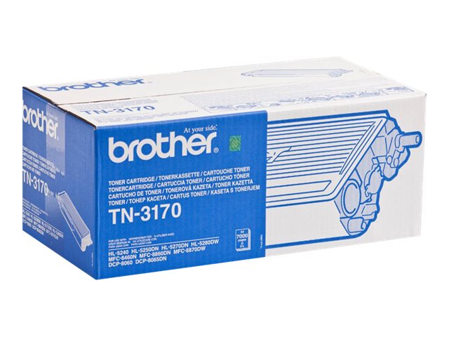 Brother TN3170 - Schwarz - Original - Tonerpatrone - für Brother DCP-8060 - 8065 - HL-5240 - 5250 - 5270 - 5280 - MFC-8460 - 8860 - 8870