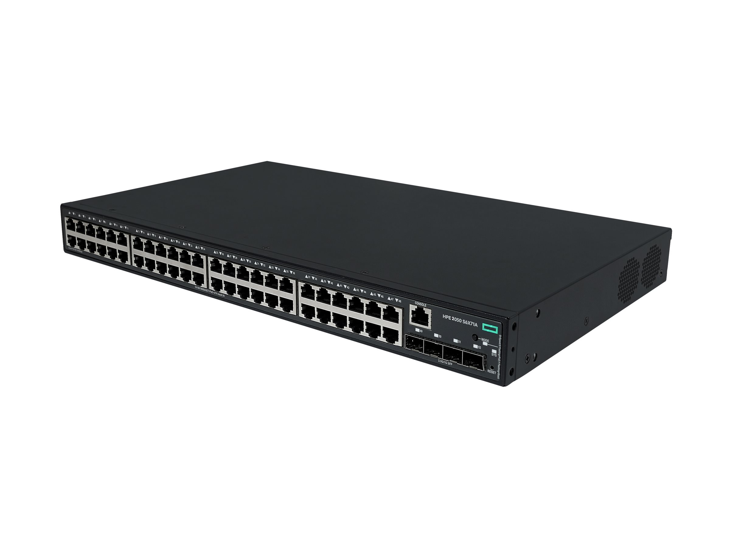 HPE Networking Comware 2050 - Switch - L3 - + 4 x 1/2.5GBase-X SFP - an Rack montierbar - PoE+ (410 W) - BTO HPE Networking Comware 2050 - Switch - L3 - + 4 x 1/2.5GBase-X SFP - an Rack montierbar - PoE+ (410 W) - BTO