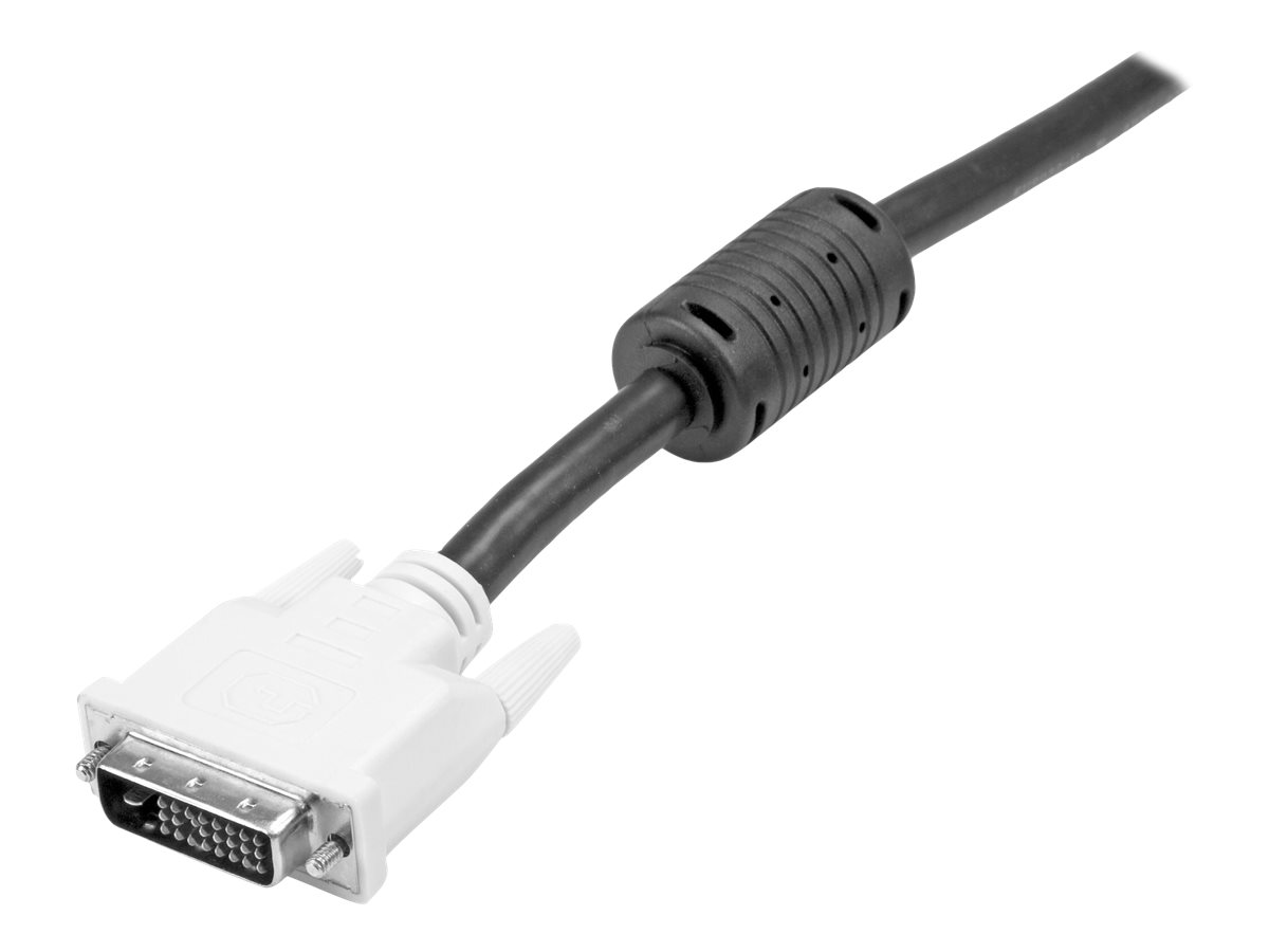 DVI Dual Link Anschlusskabel 10,0m 24+1Pin Ferritkernen St/St - zu DVI-D (M) - 10 m DVI Dual Link Anschlusskabel 10,0m 24+1Pin Ferritkernen St/St - zu DVI-D (M) - 10 m