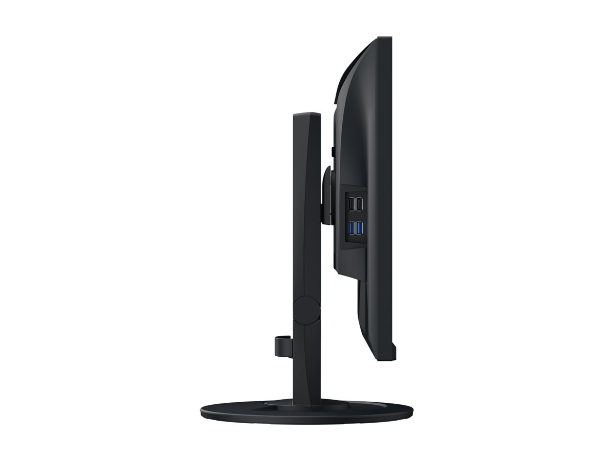 EIZO FlexScan EV2400R - FlexStand - LED-Monitor - 1920 x 1080 Full HD (1080p) - IPS - 350 cd/m² - 1500:1 - 5 ms - HDMI - DisplayPort - Lautsprecher - Schwarz