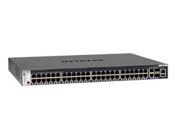 Netgear M4300-52G - Switch - L3 - managed - 2 x - Luftstrom von vorne nach hinten - an Rack montierbar