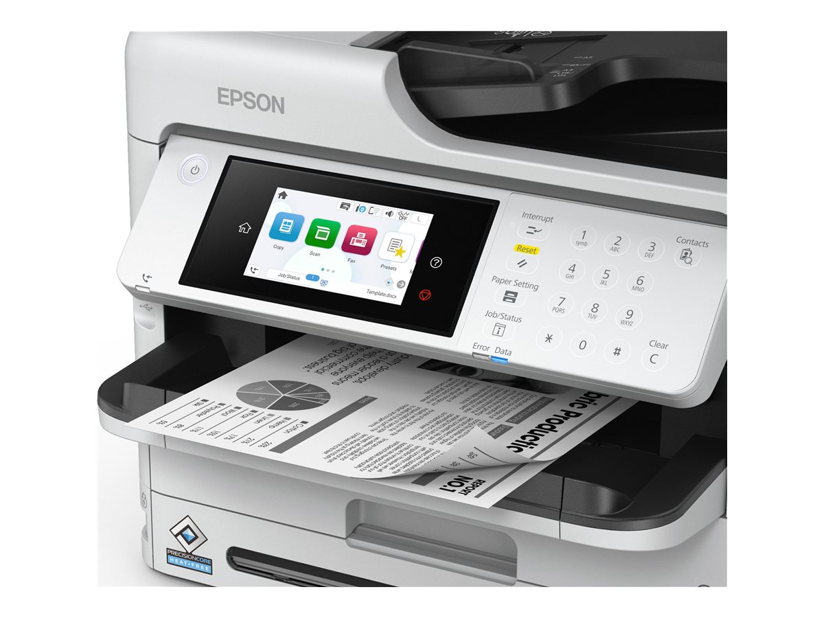Epson WorkForce Pro WF-M5899DWF - - A4/Legal (Medien) - bis zu 25 Seiten/Min. (Drucken) - 330 Blatt - 33.6 Kbps - USB 2.0 - Gigabit LAN - Wi-Fi(ac) Epson WorkForce Pro WF-M5899DWF - - A4/Legal (Medien) - bis zu 25 Seiten/Min. (Drucken) - 330 Blatt - 33.6 Kbps - USB 2.0 - Gigabit LAN - Wi-Fi(ac)