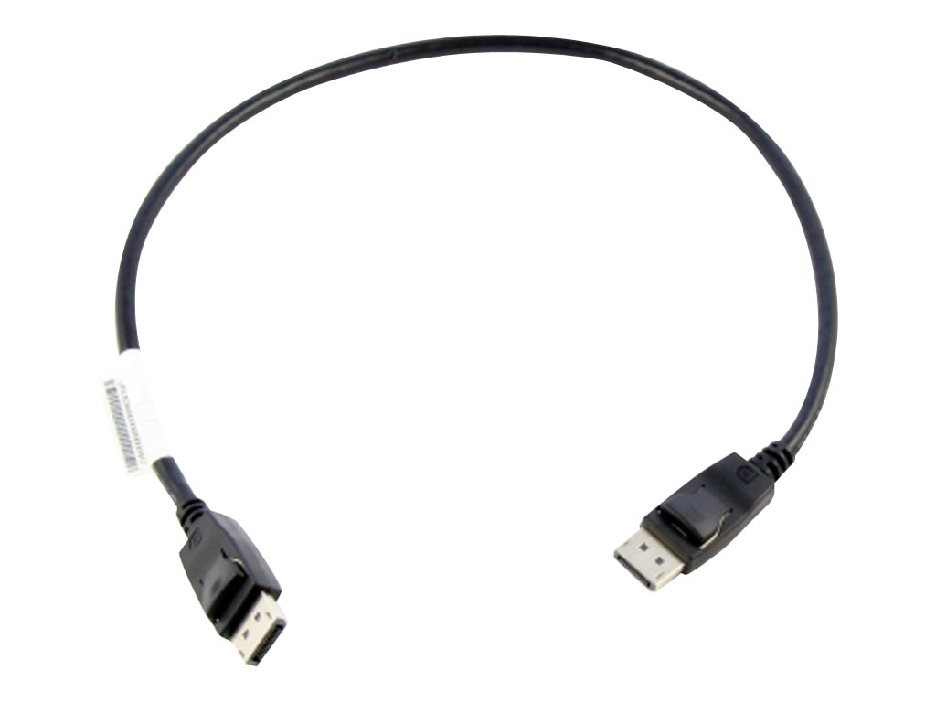 Lenovo DisplayPort-Kabel - DisplayPort (M) - zu DisplayPort (M) - 0.5 m - für ThinkCentre M75t Gen 2; M80s Gen 3; M90a Gen 3; M90q Gen 2; M90t Gen 3; ThinkCentre neo 70