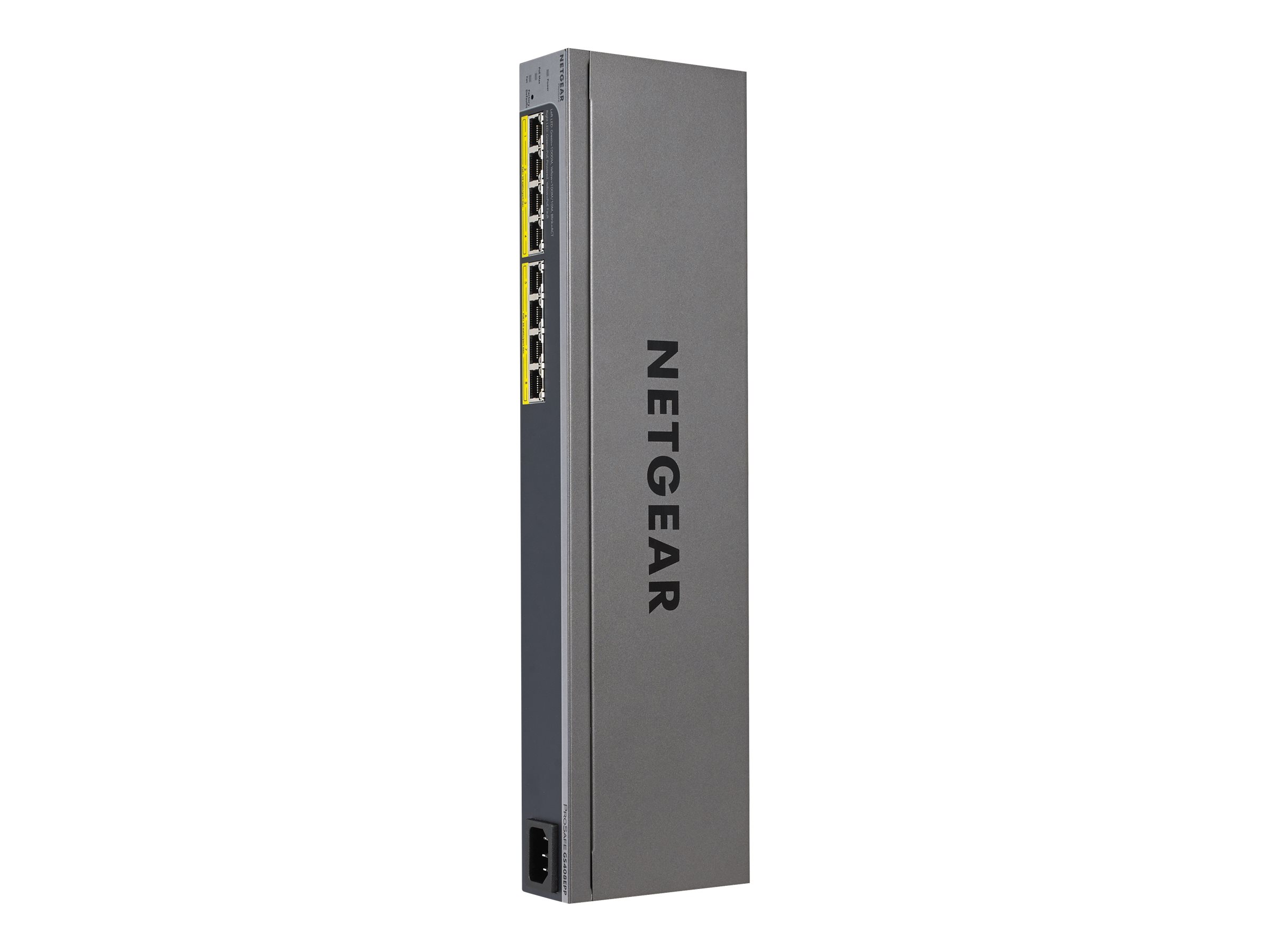 Netgear Plus GS408EPP - Switch - managed - 8 x - Desktop - an Rack montierbar - wandmontierbar - Stangenmontage - PoE+ (124 W) Netgear Plus GS408EPP - Switch - managed - 8 x - Desktop - an Rack montierbar - wandmontierbar - Stangenmontage - PoE+ (124 W)