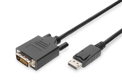 ASSMANN Electronic AK-340301-010-S 1m DisplayPort DVI-D Schwarz - zu DVI-D (M) - 1 m ASSMANN Electronic AK-340301-010-S 1m DisplayPort DVI-D Schwarz - zu DVI-D (M) - 1 m