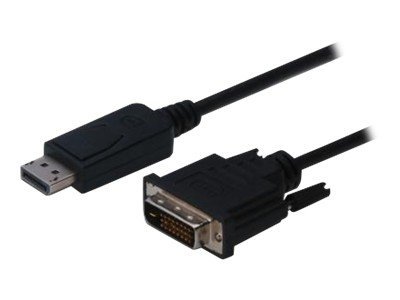 ASSMANN Electronic AK-340301-010-S 1m DisplayPort DVI-D Schwarz - zu DVI-D (M) - 1 m