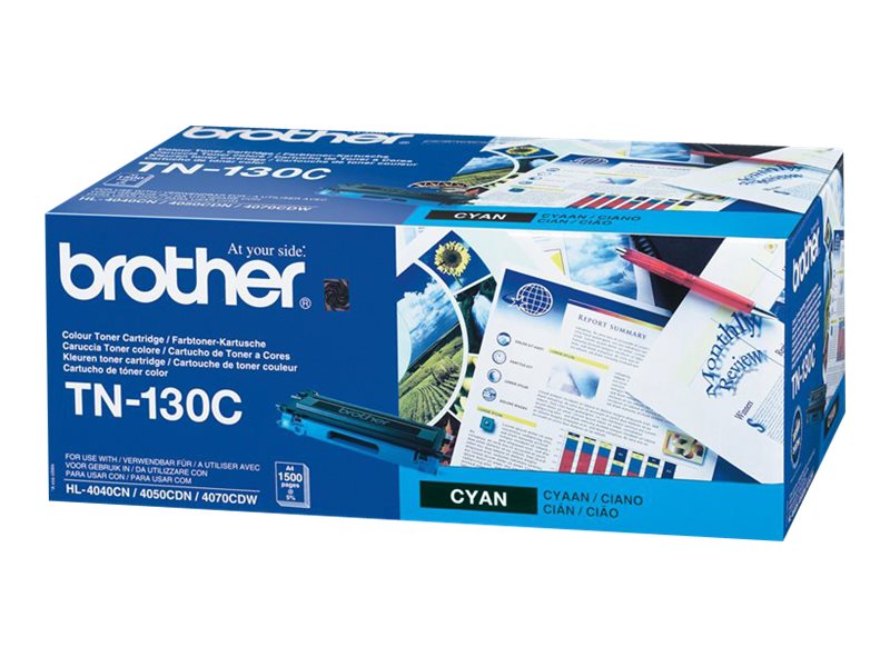 Brother TN130C - Cyan - Original - Tonerpatrone - für Brother DCP-9040 - 9042 - 9045 - HL-4040 - 4050 - 4070 - MFC-9440 - 9450 - 9840