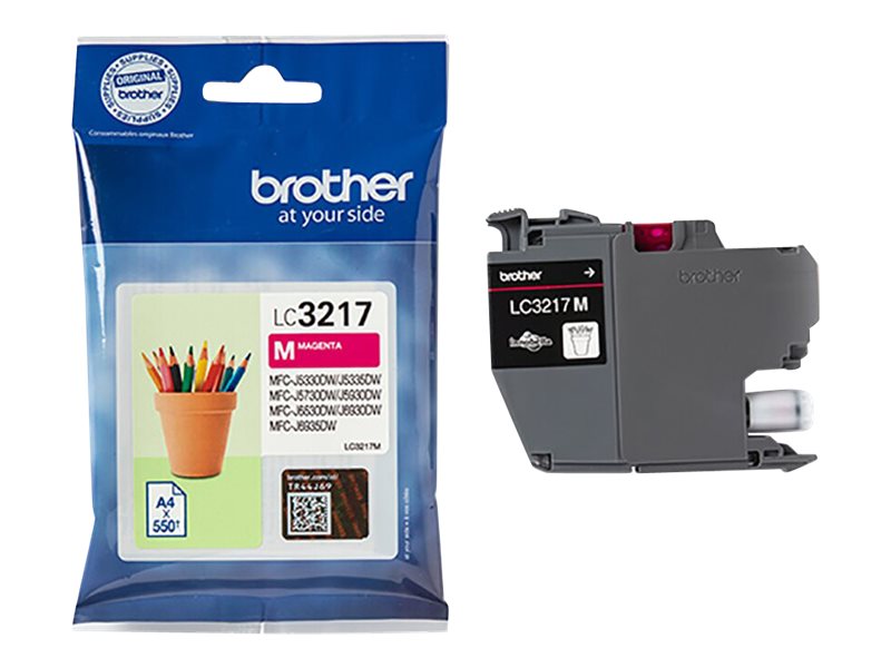 Brother LC3217M - Magenta - Original - Tintenpatrone - für INKvestment Business Smart Plus MFC-J5930; INKvestment Business Smart Pro MFC-J6935 Brother LC3217M - Magenta - Original - Tintenpatrone - für INKvestment Business Smart Plus MFC-J5930; INKvestment Business Smart Pro MFC-J6935