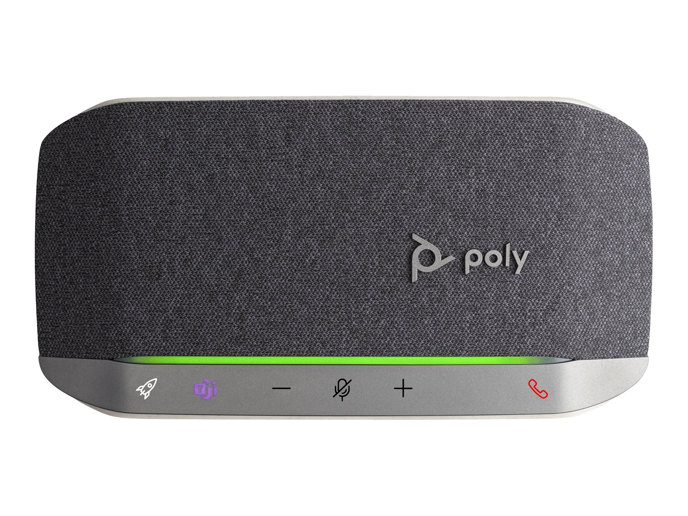 Poly HP Poly Sync 20-M - Intelligente - Bluetooth - kabelgebunden - kabellos - USB-A - USB-C - Schwarz - Zertifiziert für Microsoft Teams