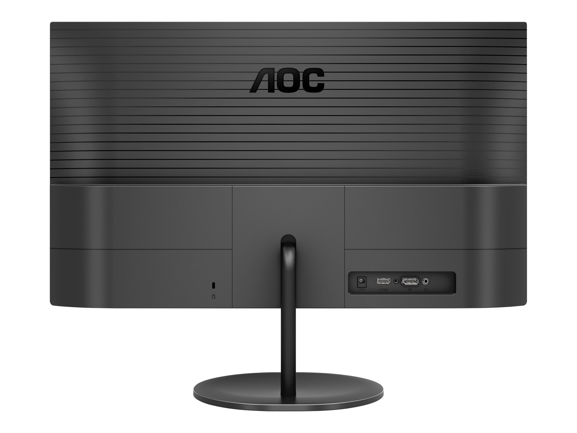 AOC Q24V4EA - LED-Monitor - 60.5 cm (24") (23.8" sichtbar) - 2560 x 1440 QHD @ 75 Hz - IPS - 250 cd/m² - 1000:1 - 4 ms - HDMI - DisplayPort - Lautsprecher - Schwarz