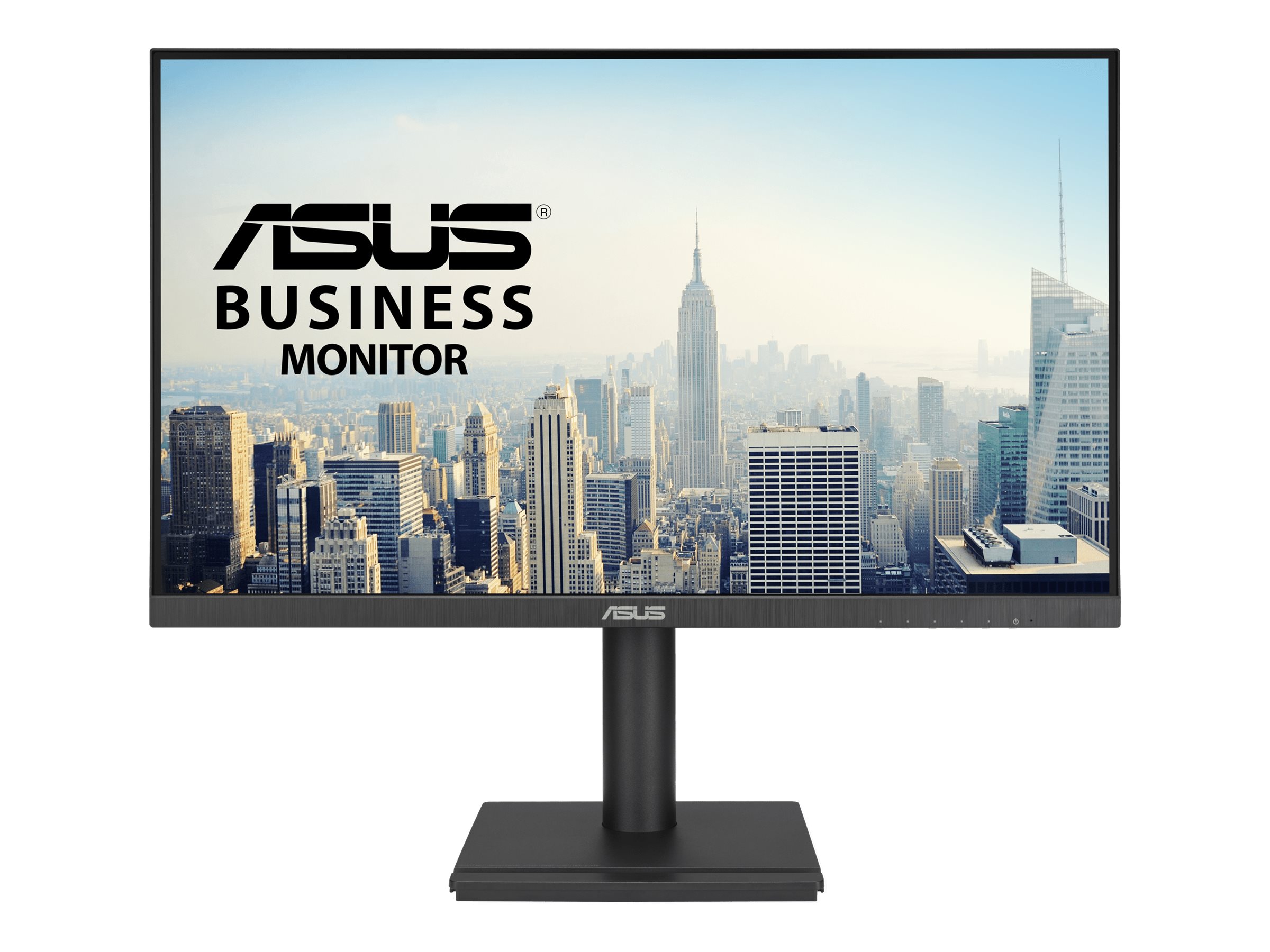 ASUS VA27DQFS - LED-Monitor - 68.6 cm (27") - 1920 - @ 100 Hz - IPS - 300 cd/m² - 1000:1 - 1 ms - HDMI - VGA - DisplayPort - Lautsprecher - Schwarz