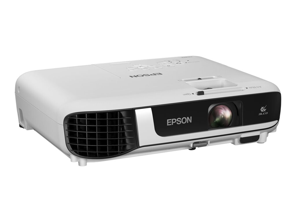 Epson EB-W51 - 3-LCD-Projektor - tragbar - 4000 lm (weiß) - 4000 lm (Farbe) - WXGA (1280 x 800) - 16:10 - 720p