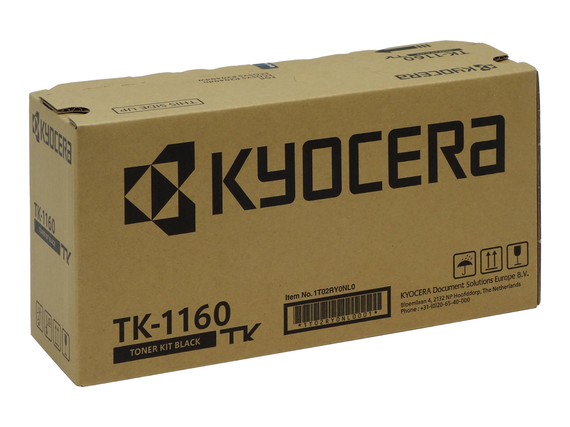 Toner TK-1160 schwarz - für ECOSYS P2040dn - P2040dn/KL2 - P2040DN/KL3 - P2040dw - P2040dw/KL2 - P2040DW/KL3