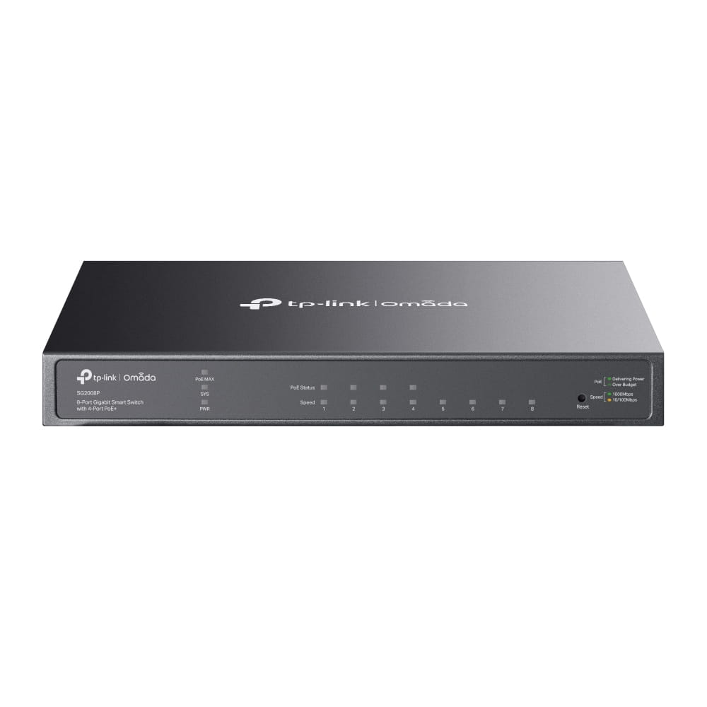 TP-Link SG2008P Omada Smart Switch 8× - Switch TP-Link SG2008P Omada Smart Switch 8× - Switch