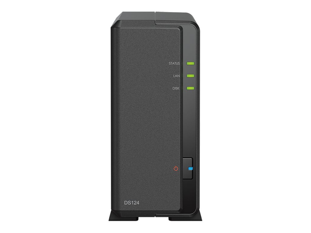 Synology Disk Station DS124 - NAS-Server - RAM 1 - Gigabit Ethernet - iSCSI Support