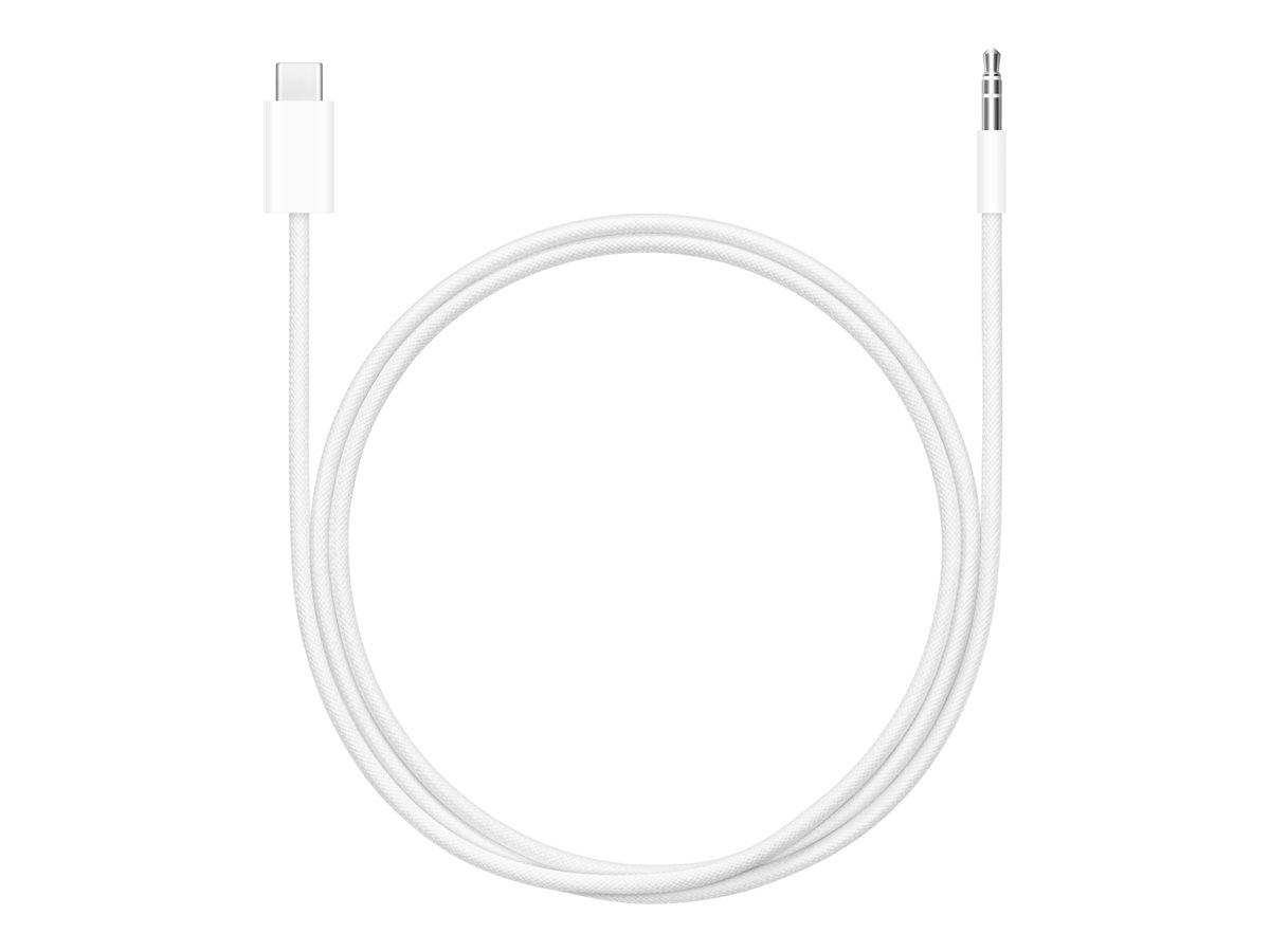 Apple Adapter USB-C auf Klinkenstecker - USB-C - männlich zu 3,5 mm Audioanschluss männlich - 1.2 m - bidirektional