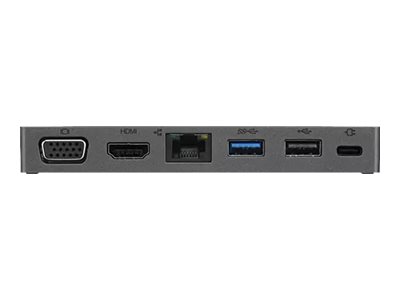 Powered USB-C Travel Hub - Docking Station - USB-C - VGA, HDMI - WW - für - USB-C - VGA - HDMI - Campus - weltweit - für ThinkPad X1 Yoga Gen 8 21HQ