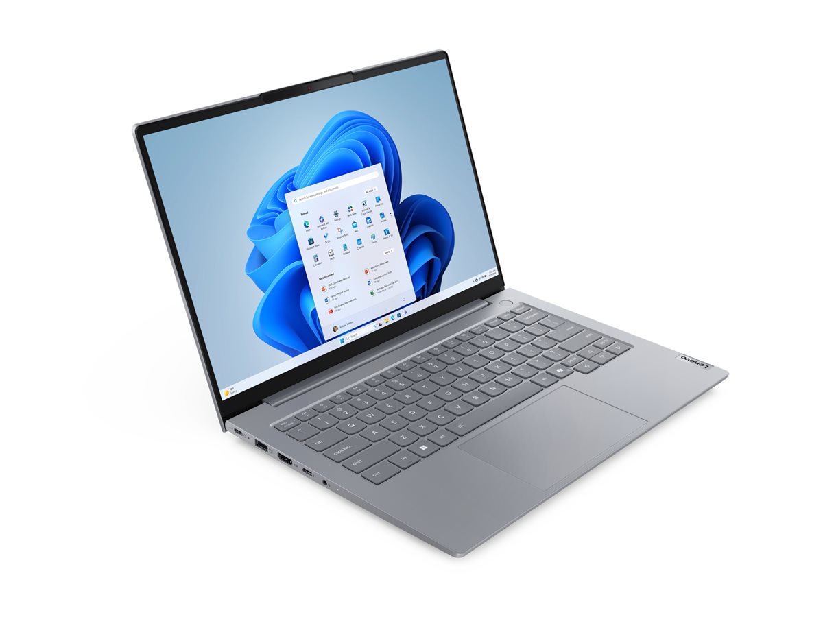Lenovo ThinkBook 14 G8 IAL 21SJ -180°-Scharnierdesign - Intel Core Ultra 5 225U / - IPS 1920 x 1200 - Wi-Fi 6E - Bluetooth - Arctic Grey - kbd: Deutsch - mit 1 Jahr Lenovo Premier Support
