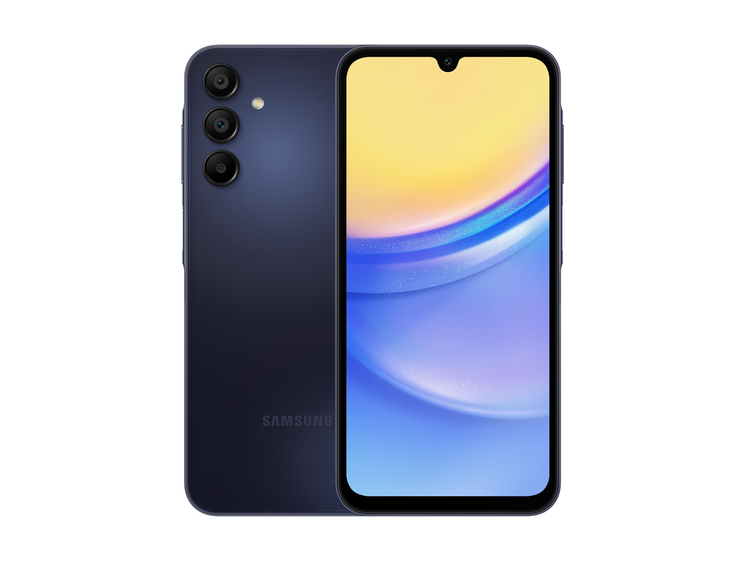 Samsung Galaxy A15 5G Dual-SIM 4/128 GB microSD Display 6.5" 2340 x 1080 Pixel (90 Hz) OLED Blue Bla - Triple-Kamera 50 MP - 5 MP - 2 MP - front camera 13 MP - Blue Black Samsung Galaxy A15 5G Dual-SIM 4/128 GB microSD Display 6.5" 2340 x 1080 Pixel (90 Hz) OLED Blue Bla - Triple-Kamera 50 MP - 5 MP - 2 MP - front camera 13 MP - Blue Black