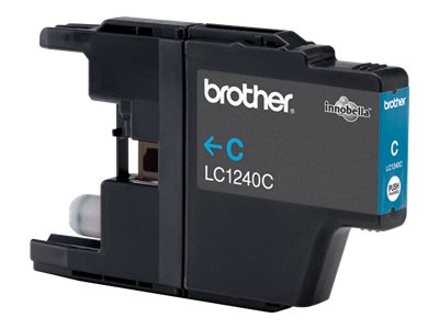 Brother LC1240C - Cyan - original - Tintenpatrone - für Brother DCP-J525 - J725 - J925 - MFC-J430 - J5910 - J625 - J6510 - J6710 - J6910 - J825 Brother LC1240C - Cyan - original - Tintenpatrone - für Brother DCP-J525 - J725 - J925 - MFC-J430 - J5910 - J625 - J6510 - J6710 - J6910 - J825