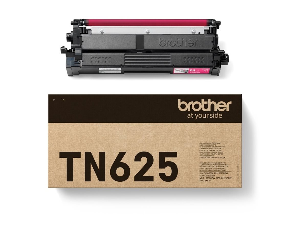 Brother TN625M - Magenta - original - Box - - für Brother DCP-L8630CDW - HL-L8430CDW - HL-L8570CDW - MFC-L8730CDW; Workhorse MFC-L8970CDW