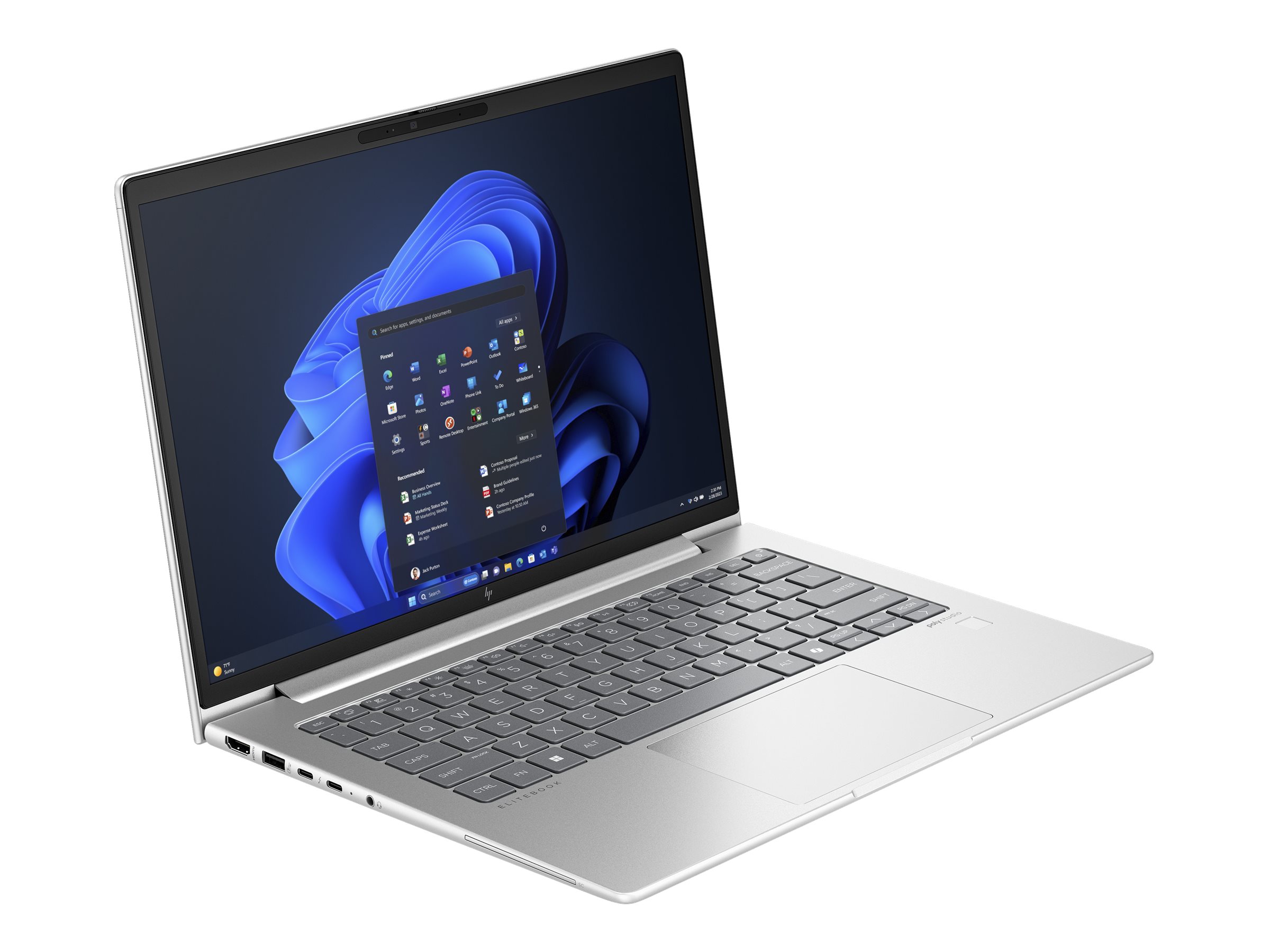HP EliteBook 640 G11 Notebook - Intel Core Ultra 5 - IPS 1920 x 1200 - Wi-Fi 6E - Bluetooth - 4G LTE-A Pro - Pike Silver Aluminium - kbd: Deutsch - mit HP Wolf Pro Security Edition (1 Jahr) HP EliteBook 640 G11 Notebook - Intel Core Ultra 5 - IPS 1920 x 1200 - Wi-Fi 6E - Bluetooth - 4G LTE-A Pro - Pike Silver Aluminium - kbd: Deutsch - mit HP Wolf Pro Security Edition (1 Jahr)