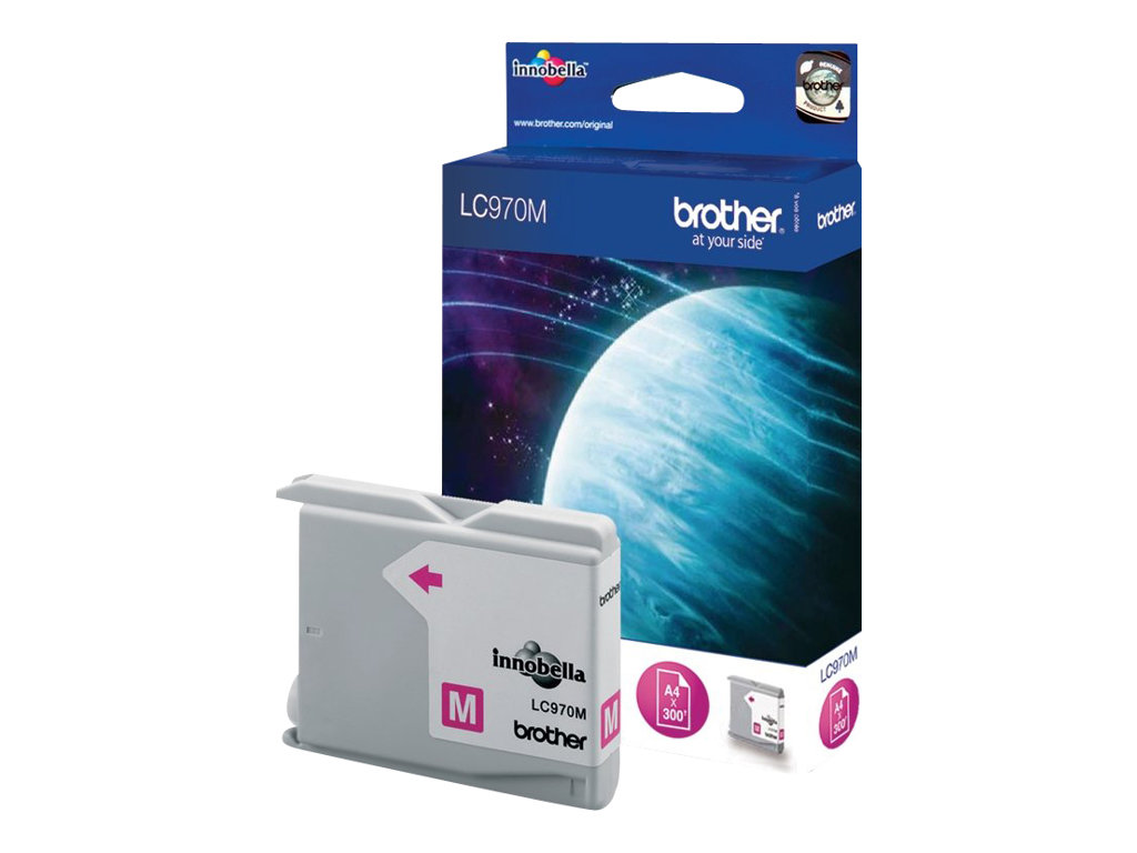 Brother LC970M - Magenta - Original - Tintenpatrone - für Brother DCP-135C - DCP-150C - DCP-153C - DCP-157C - MFC-235C - MFC-260C Brother LC970M - Magenta - Original - Tintenpatrone - für Brother DCP-135C - DCP-150C - DCP-153C - DCP-157C - MFC-235C - MFC-260C