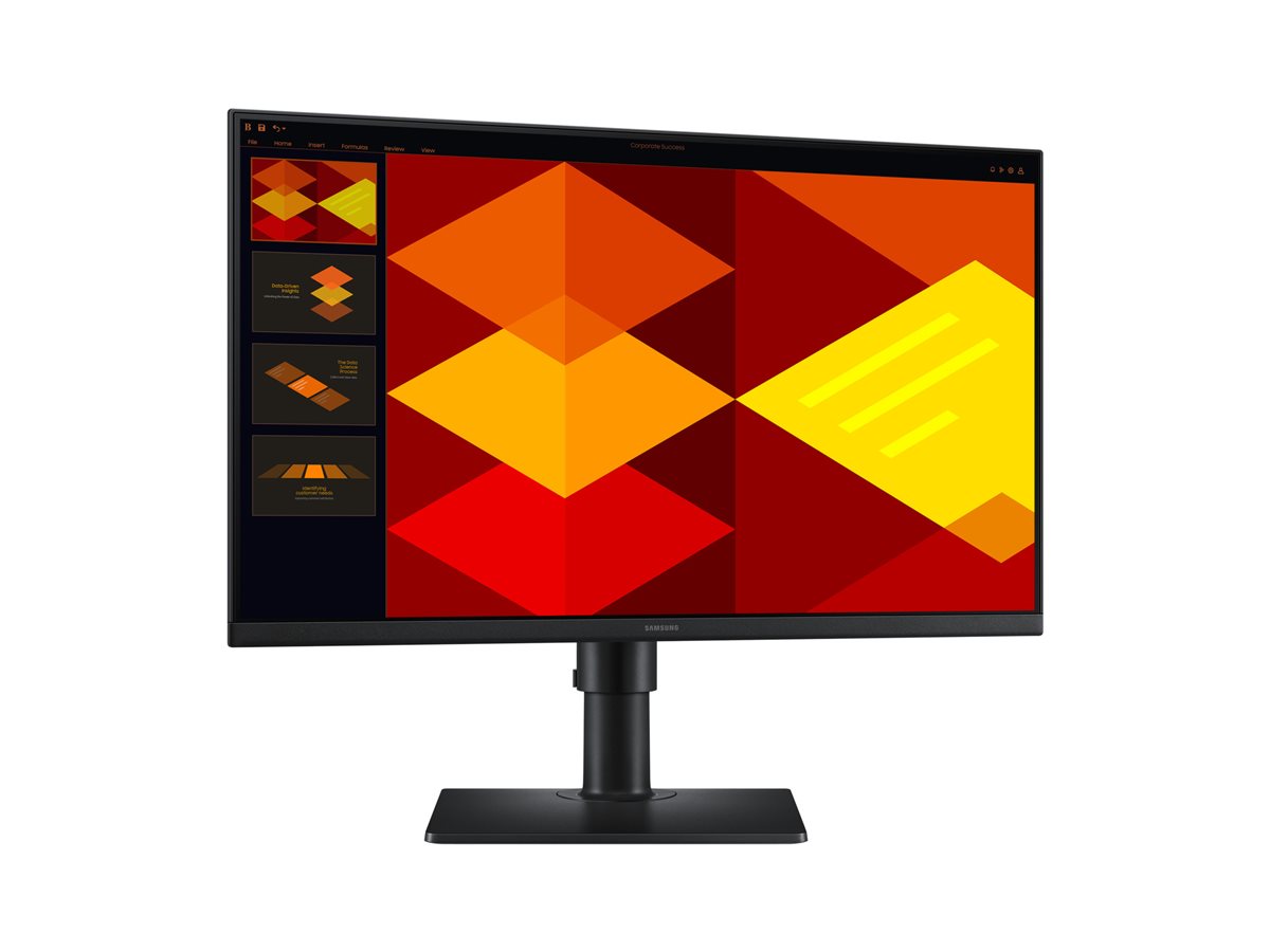 Samsung S24D406GAU - S40GD Series - LED-Monitor - - 1920 x 1080 Full HD (1080p) @ 100 Hz - IPS - 250 cd/m² - 1000:1 - 5 ms - 2xHDMI - DisplayPort - Lautsprecher - Schwarz